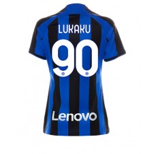 Inter Milan Romelu Lukaku #90 Hemmatröja Dam 2022-23 Korta ärmar